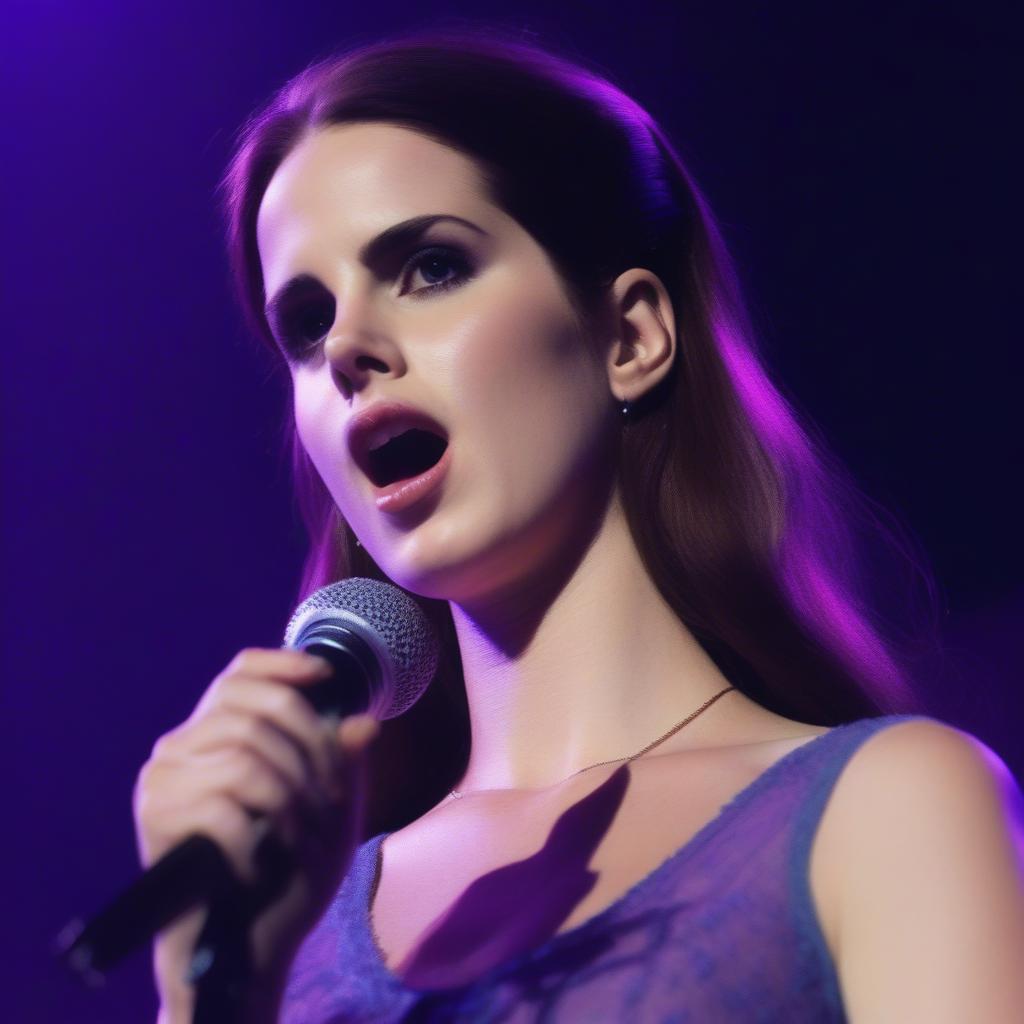 Lana Del Rey performing Ultraviolence live