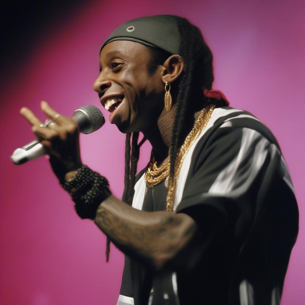 Lil Wayne Performing in 2002