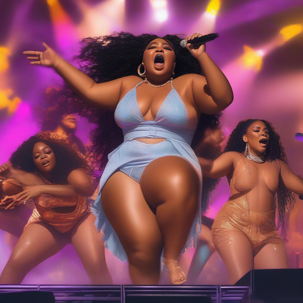 Lizzo Performing "Truth Hurts" at the 2019 BLi Summer Jam