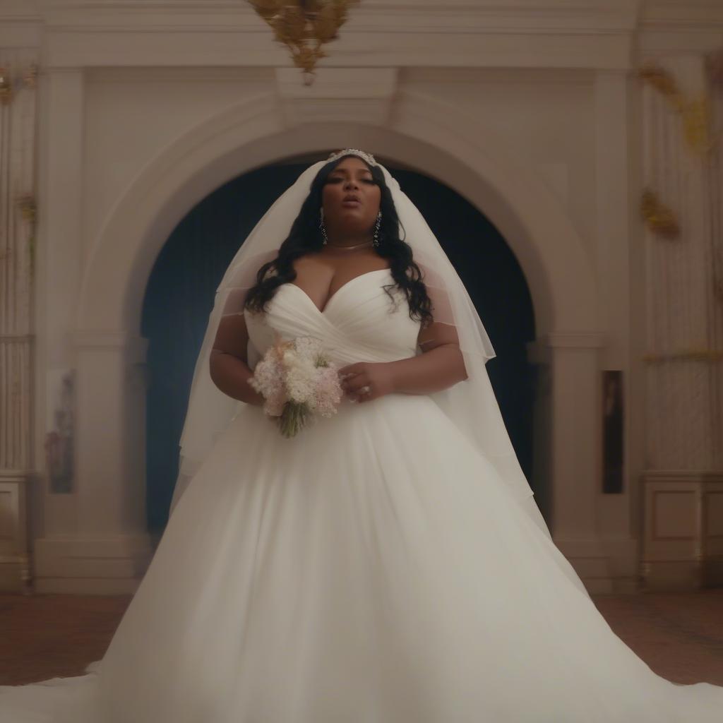 Lizzo in the "Truth Hurts" music video