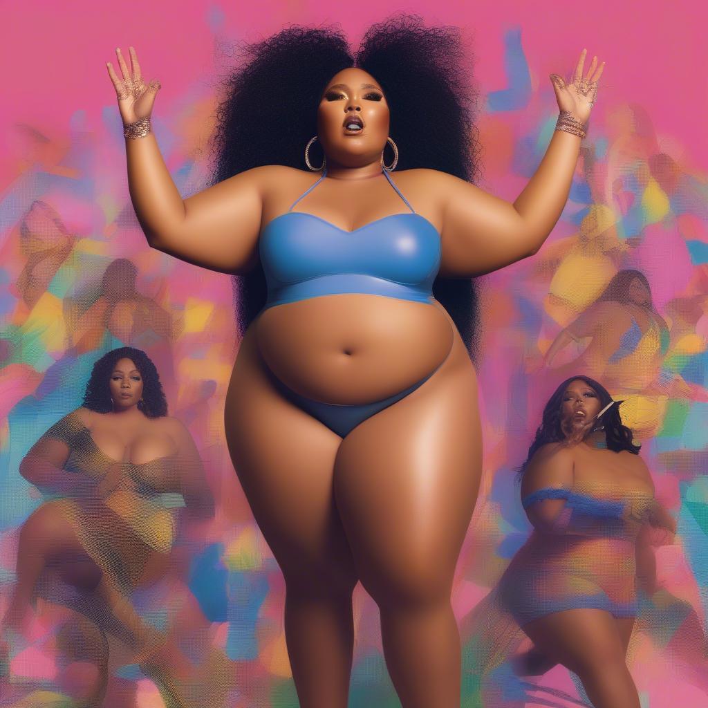 Lizzo Truth Hurts - Image depicts Lizzo performing with confidence and energy, radiating self-love and empowerment.