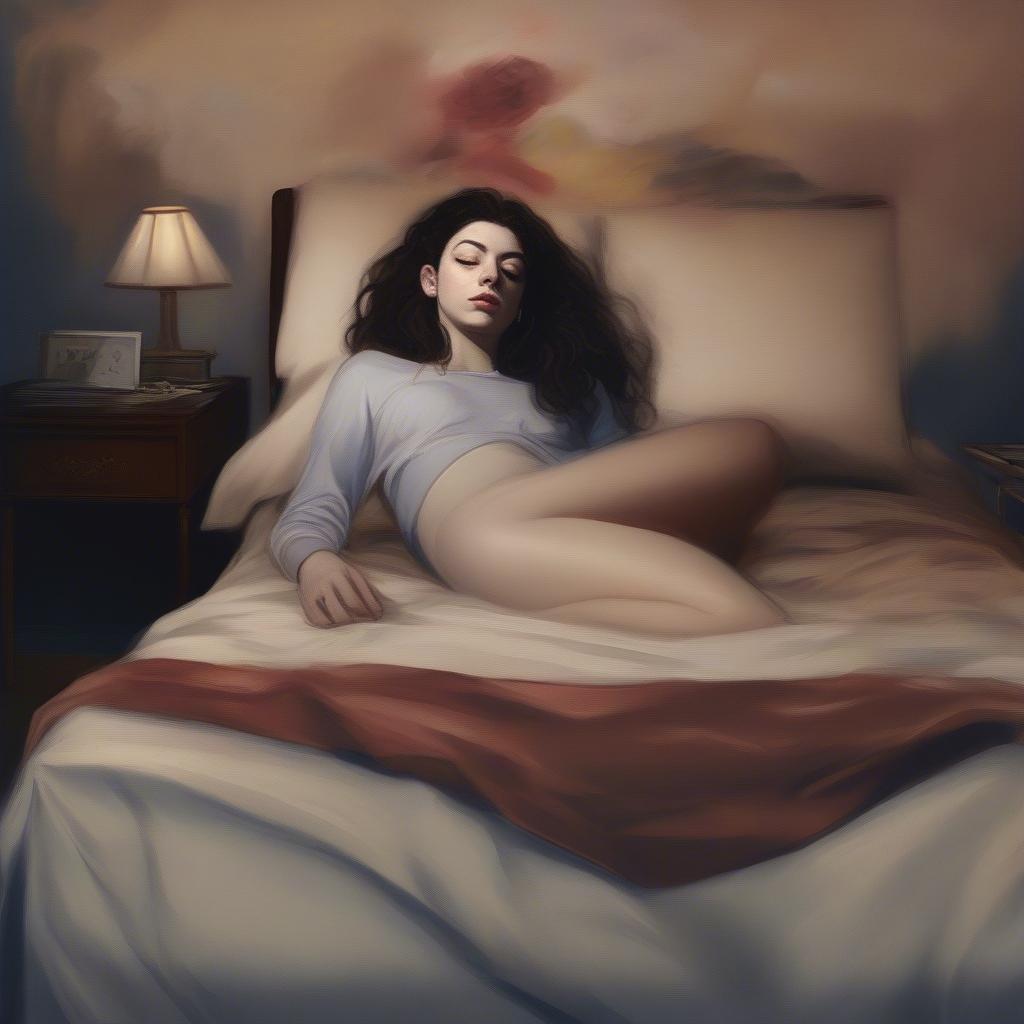 Lorde's Melodrama album cover