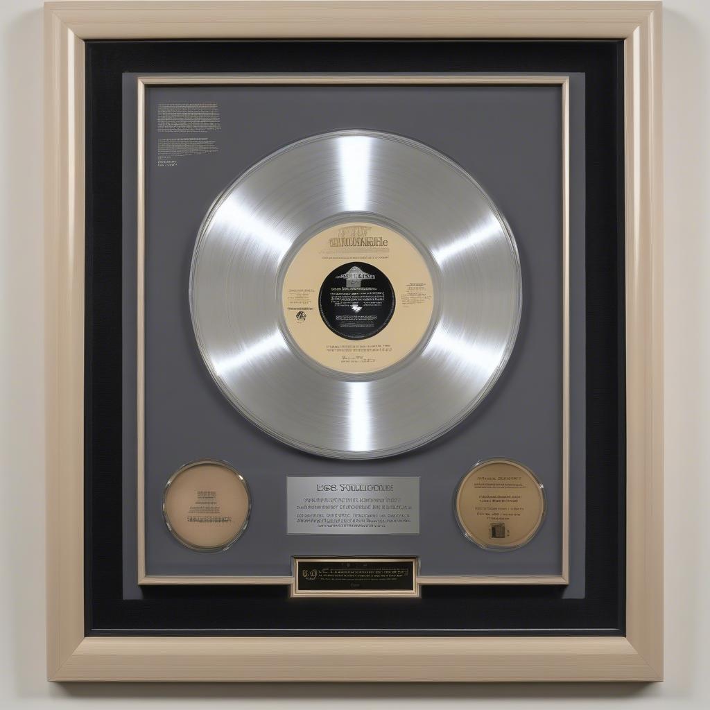 Lose Yourself Platinum Record