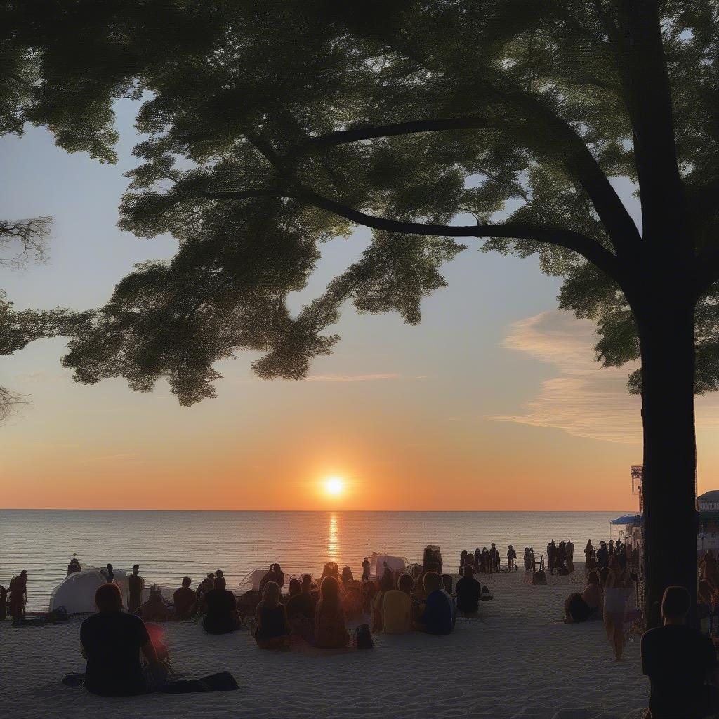 Mamby on the Beach 2018 Sunset