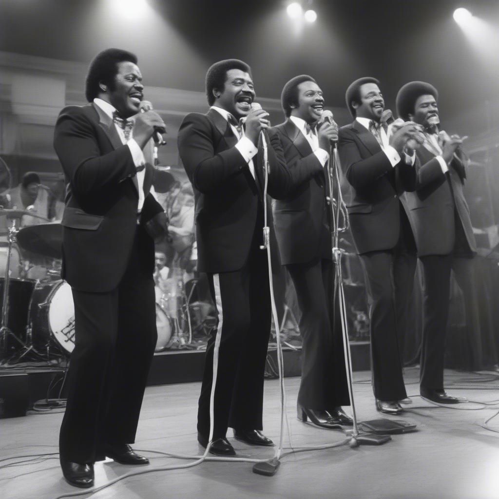 The Manhattans Performing Live in 1976