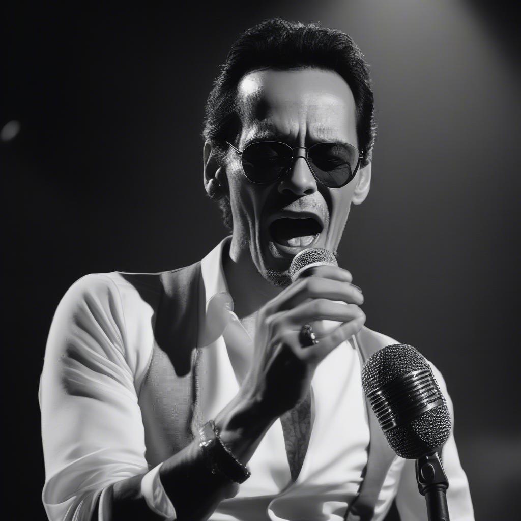 Marc Anthony Singing a Romantic Ballad