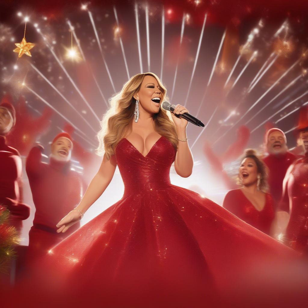 Mariah Carey Performing "All I Want for Christmas Is You"