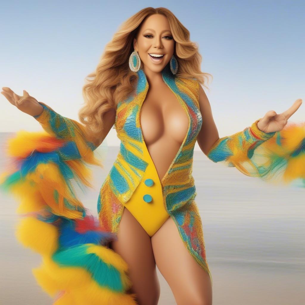 Mariah Carey Honey music video still