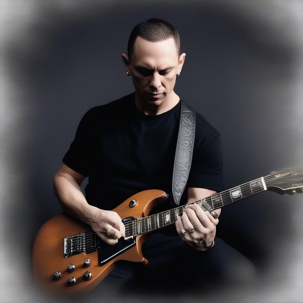 Mark Tremonti Playing Guitar