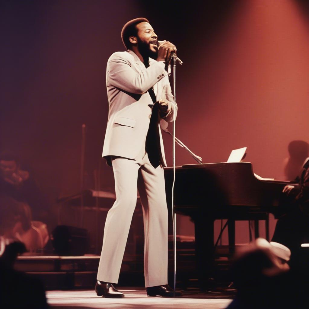 Marvin Gaye Live Performance