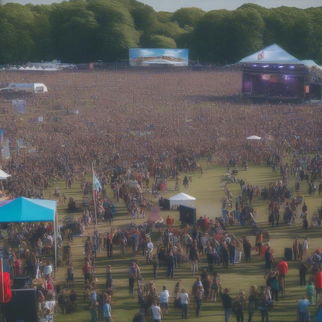 The Meadows 2017 Crowd