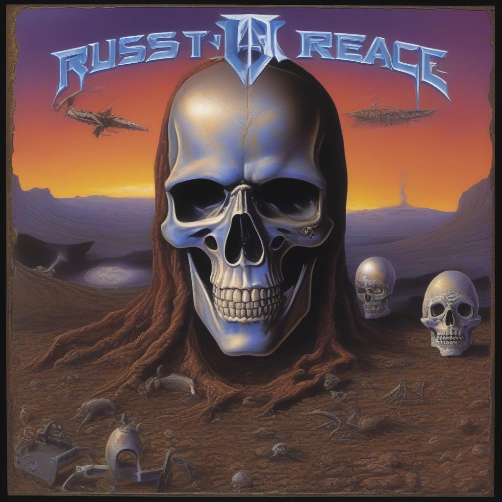 Megadeth's Rust in Peace Album Cover