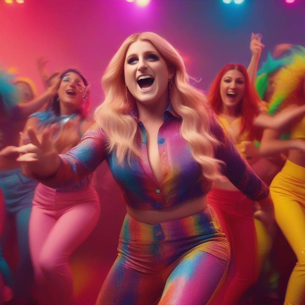 Meghan Trainor Dancing in Better When I'm Dancin' Music Video