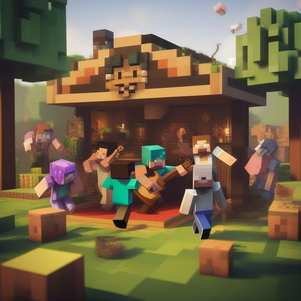 Minecraft Community and Music