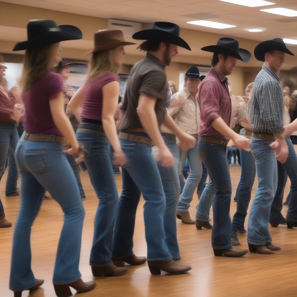 Modern Country Line Dancing