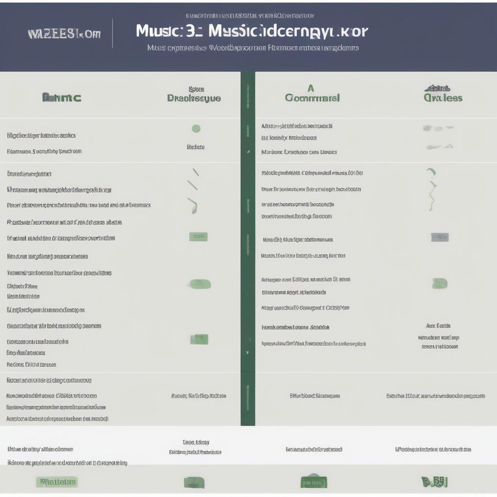 Music Download Platforms Comparison