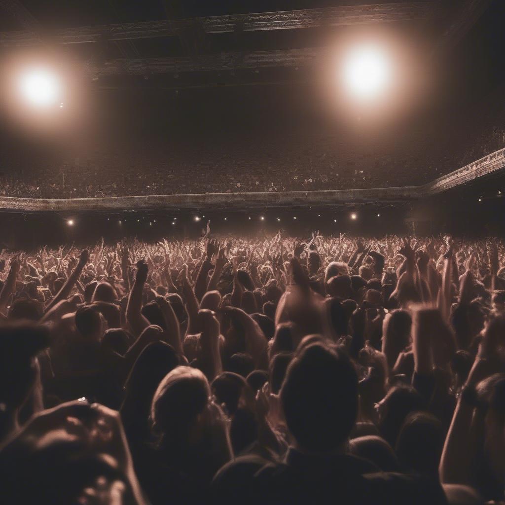 Music Fans at a Concert in 2016