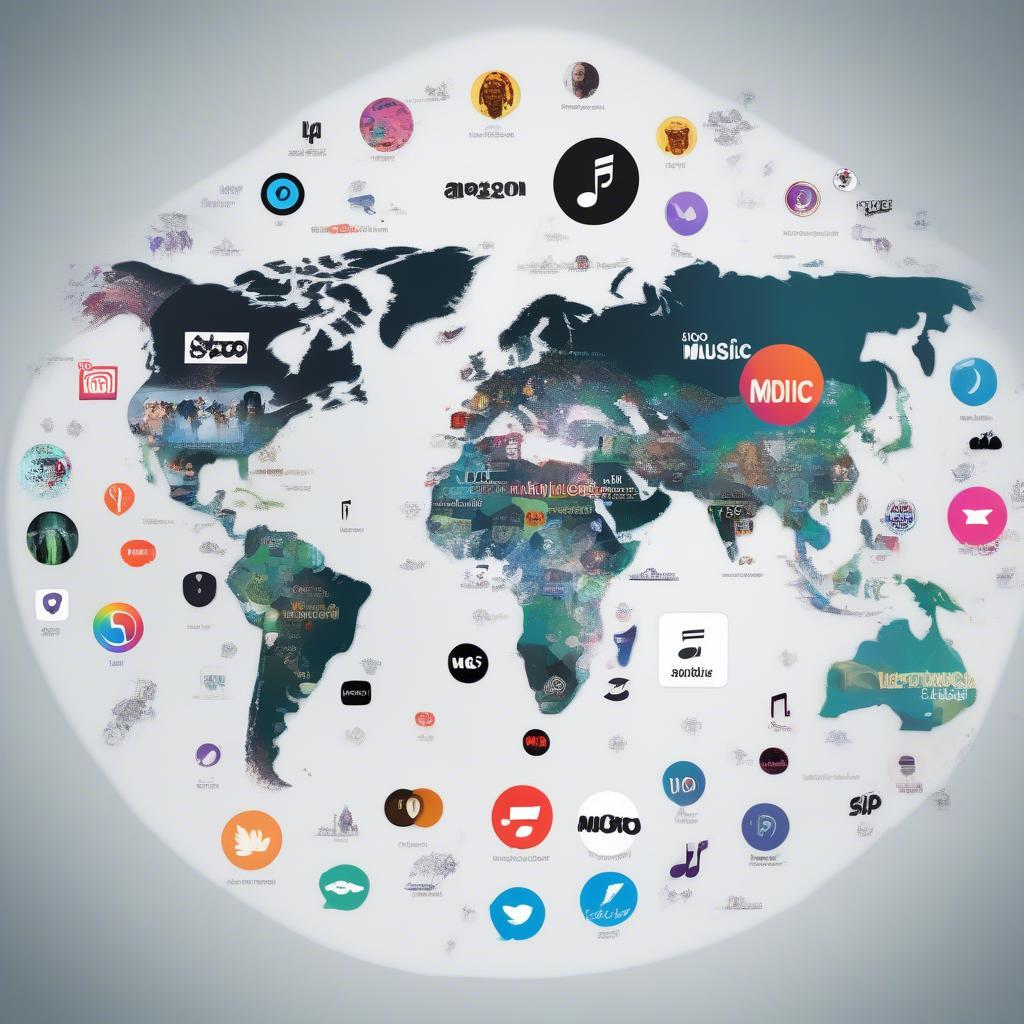 Music Streaming Platforms and Global Reach