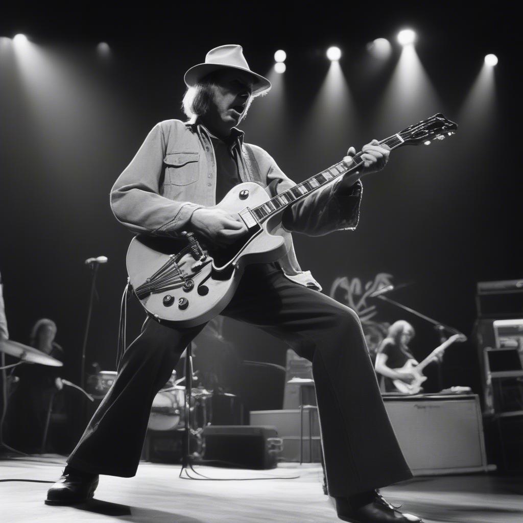 Neil Young Performing Southern Man