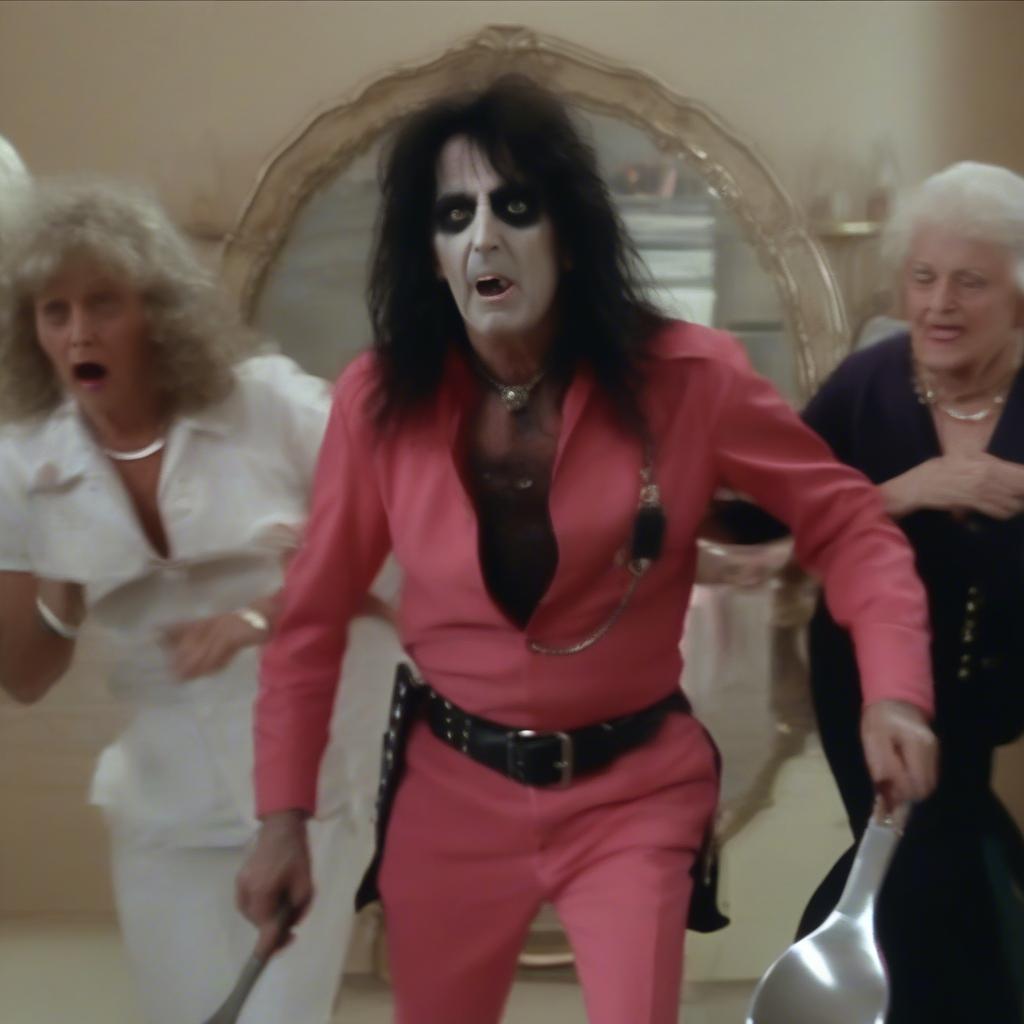 Alice Cooper in "No More Mr. Nice Guy" Music Video