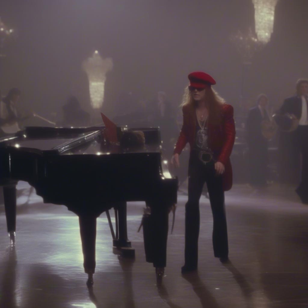 Guns N' Roses "November Rain" Music Video Still