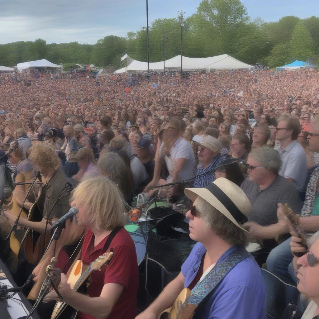 NRBQ Performing at the 2018 Green River Festival