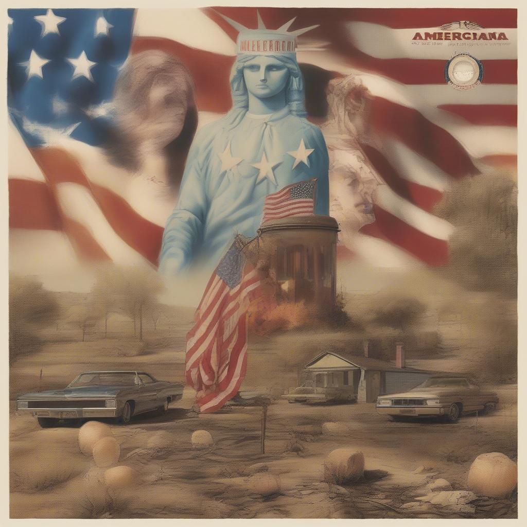 The album cover of The Offspring's "Americana"