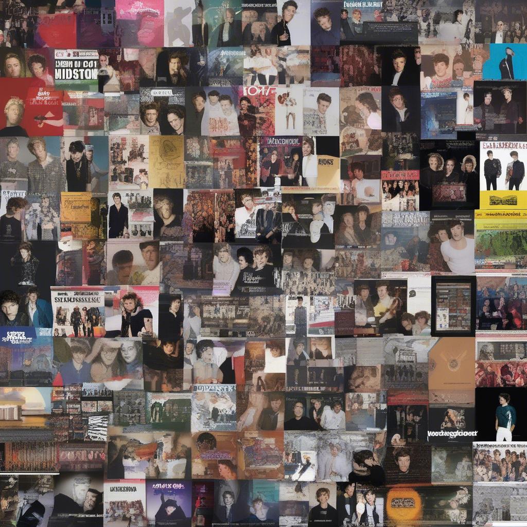 Collage of One Direction Album Covers Showing Musical Evolution