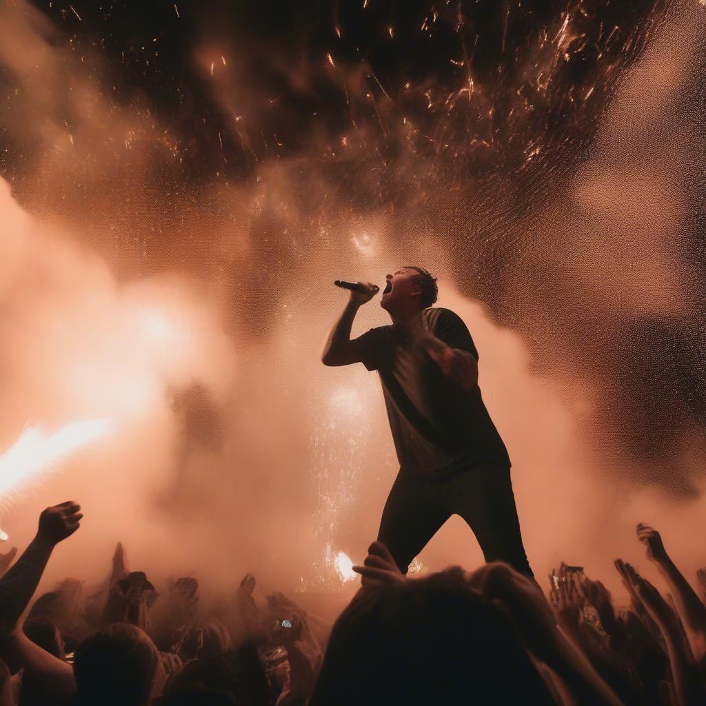 Parkway Drive performing "Wishing Wells" at Resurrection Fest 2019