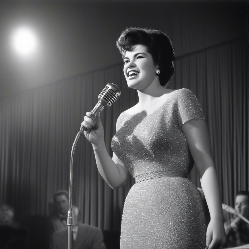 Patsy Cline Performing in 1957