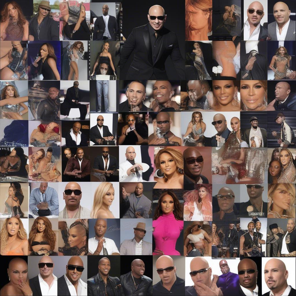 Pitbull's Collaborations in 2014