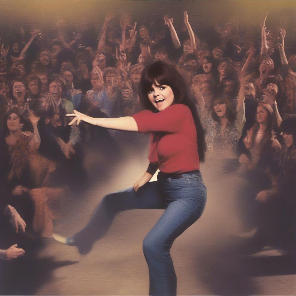 Linda Ronstadt Performing "Poor Poor Pitiful Me"