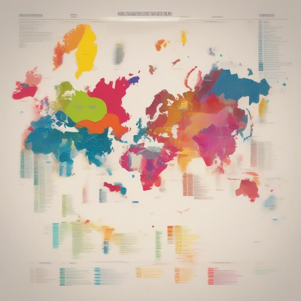 Map of Popular Music Genres Worldwide