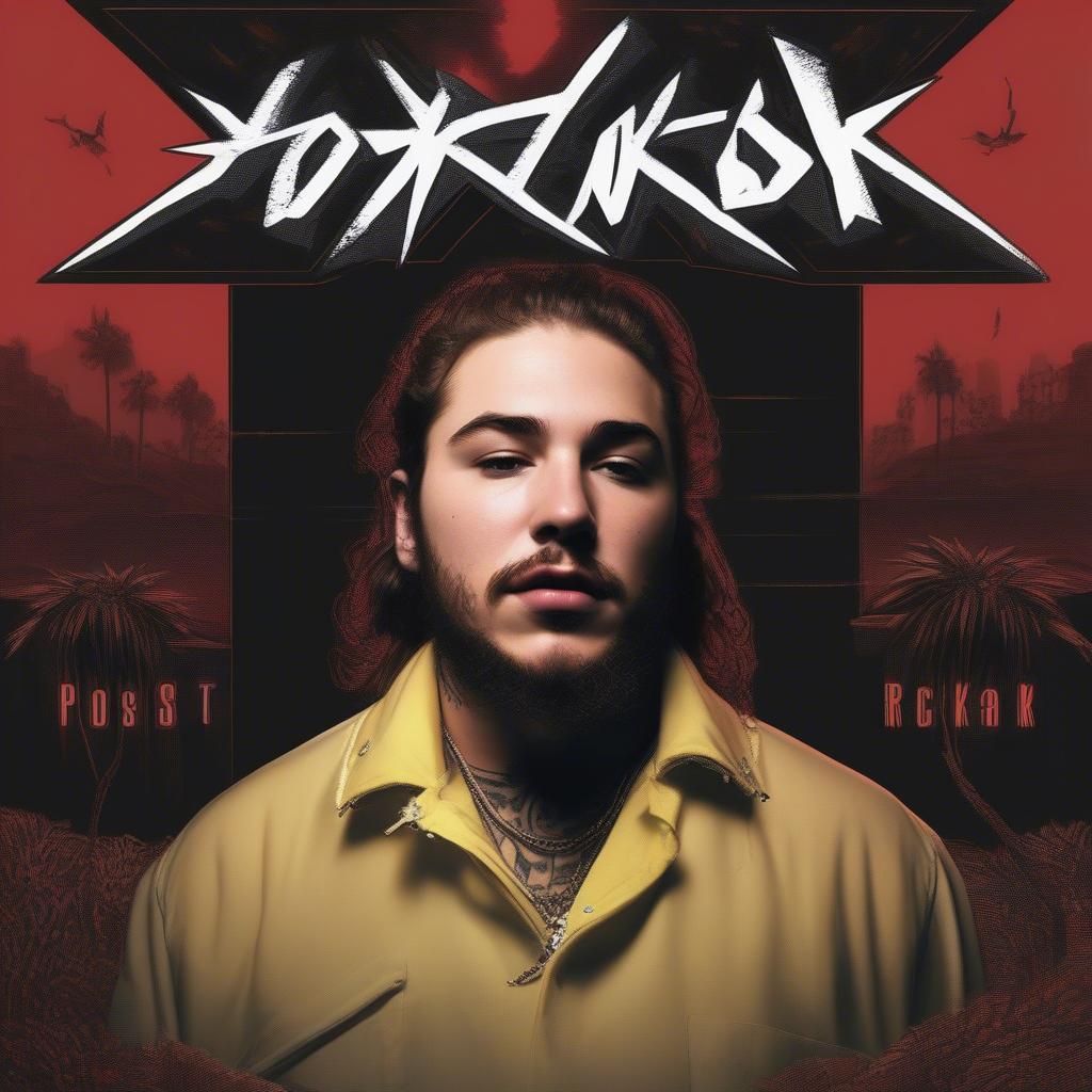 Post Malone Rockstar Album Art