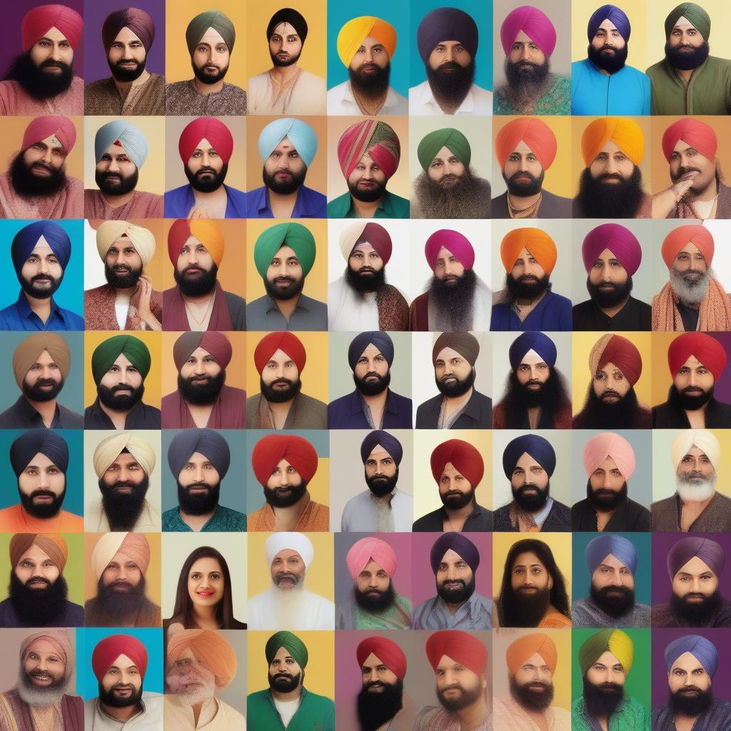 Diverse Punjabi Music Artists and Genres