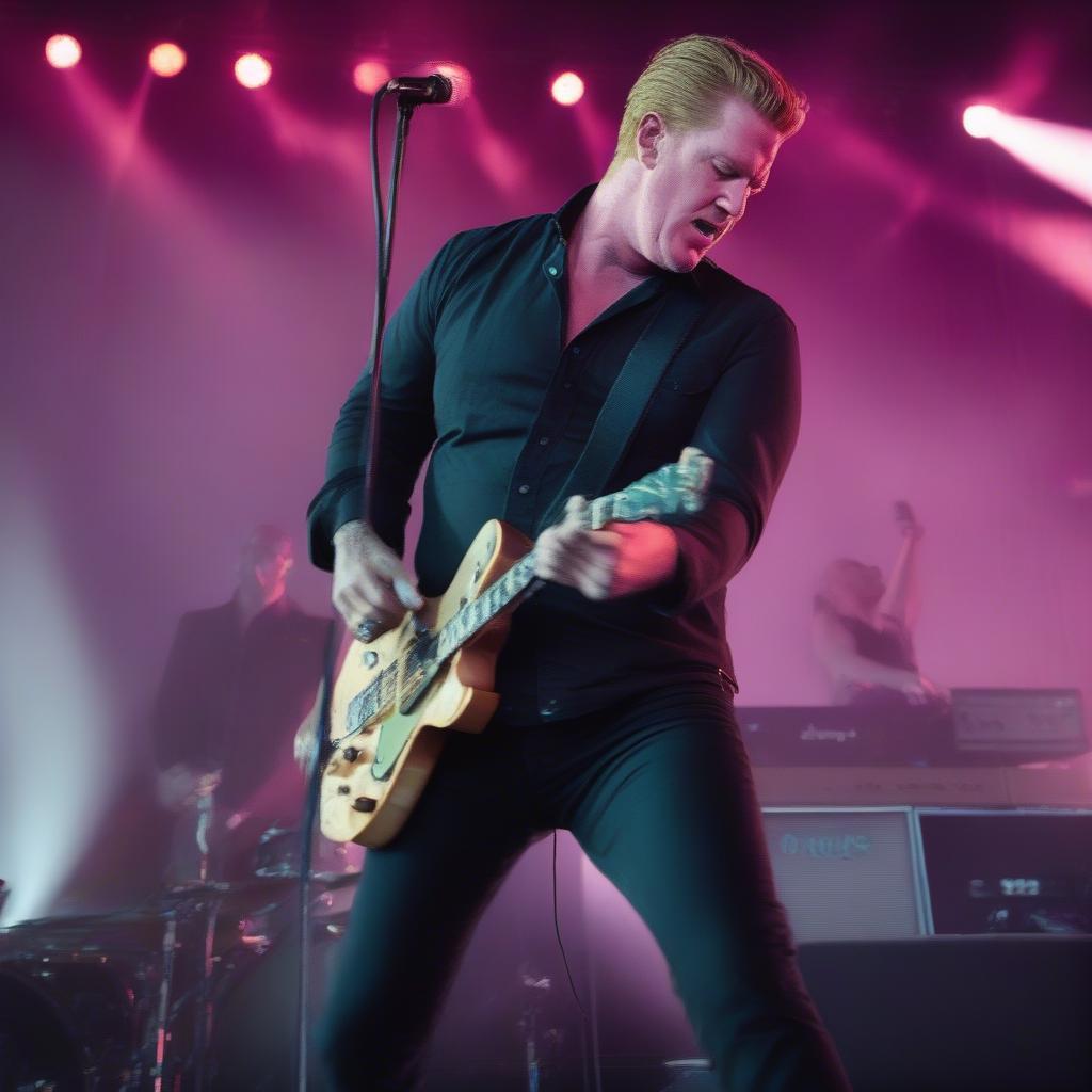 Queens of the Stone Age rocking out at Beale Street Music Festival 2018