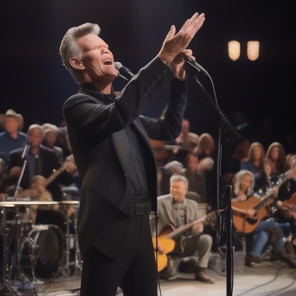 Randy Travis Performing Forever and Ever, Amen