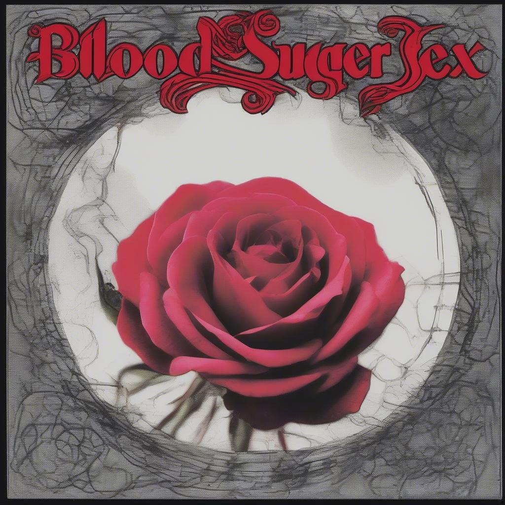 Red Hot Chili Peppers' Blood Sugar Sex Magik Album Cover