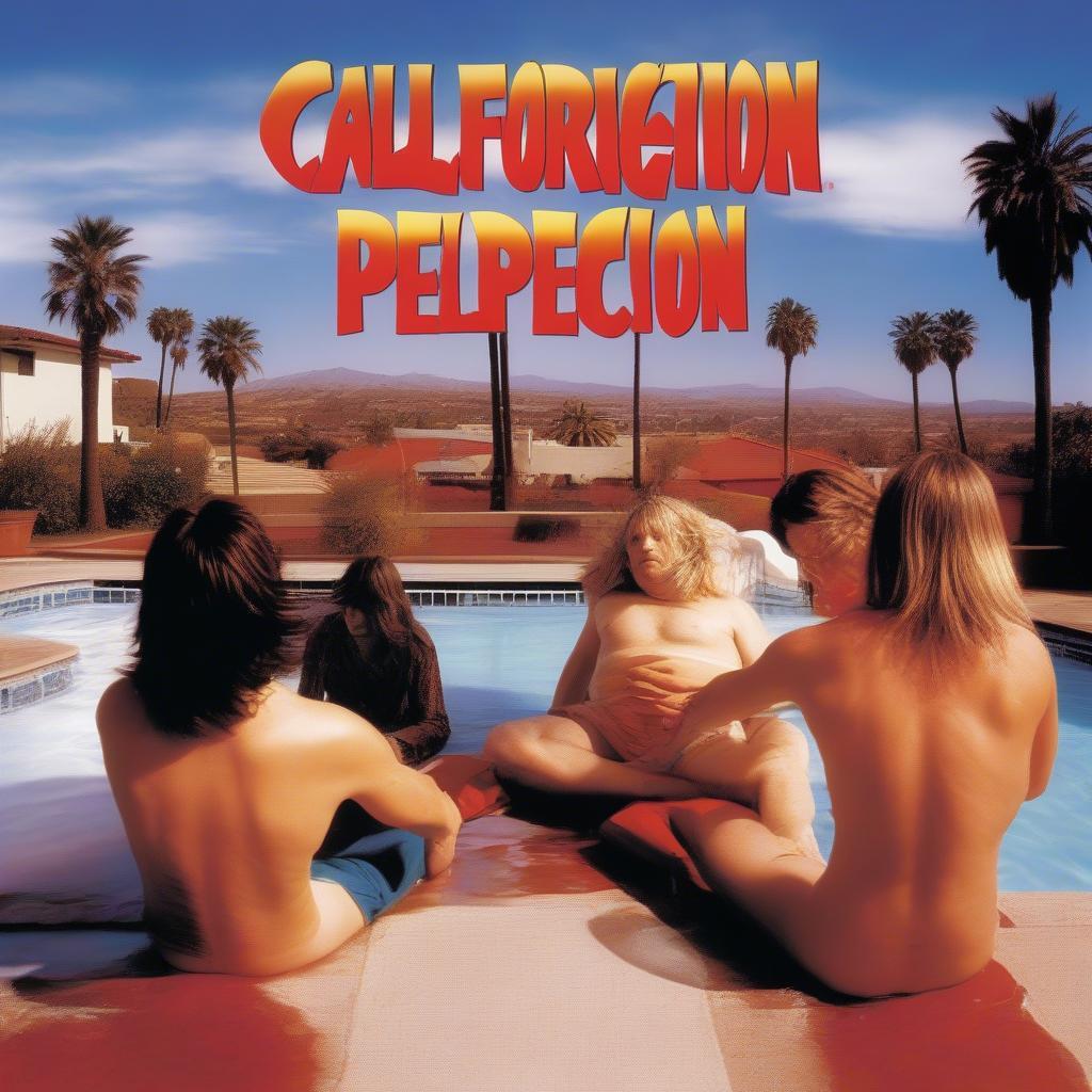 Red Hot Chili Peppers Californication Album Cover