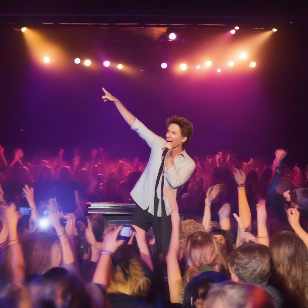 Richard Marx performing "Endless Summer Nights" 