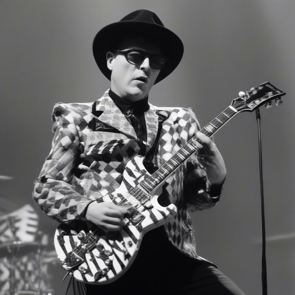 Rick Nielsen with His Five-Neck Guitar