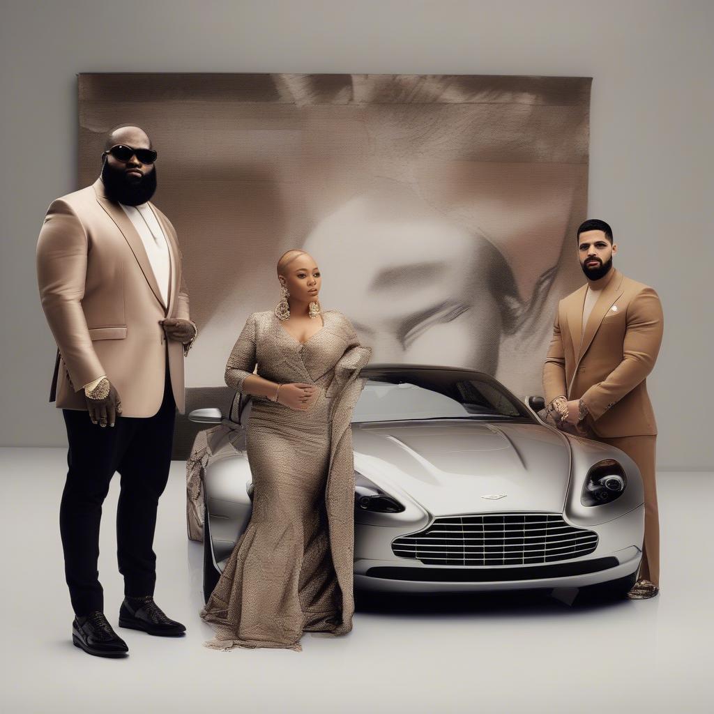 Rick Ross Aston Martin Music with Drake and Chrisette Michele