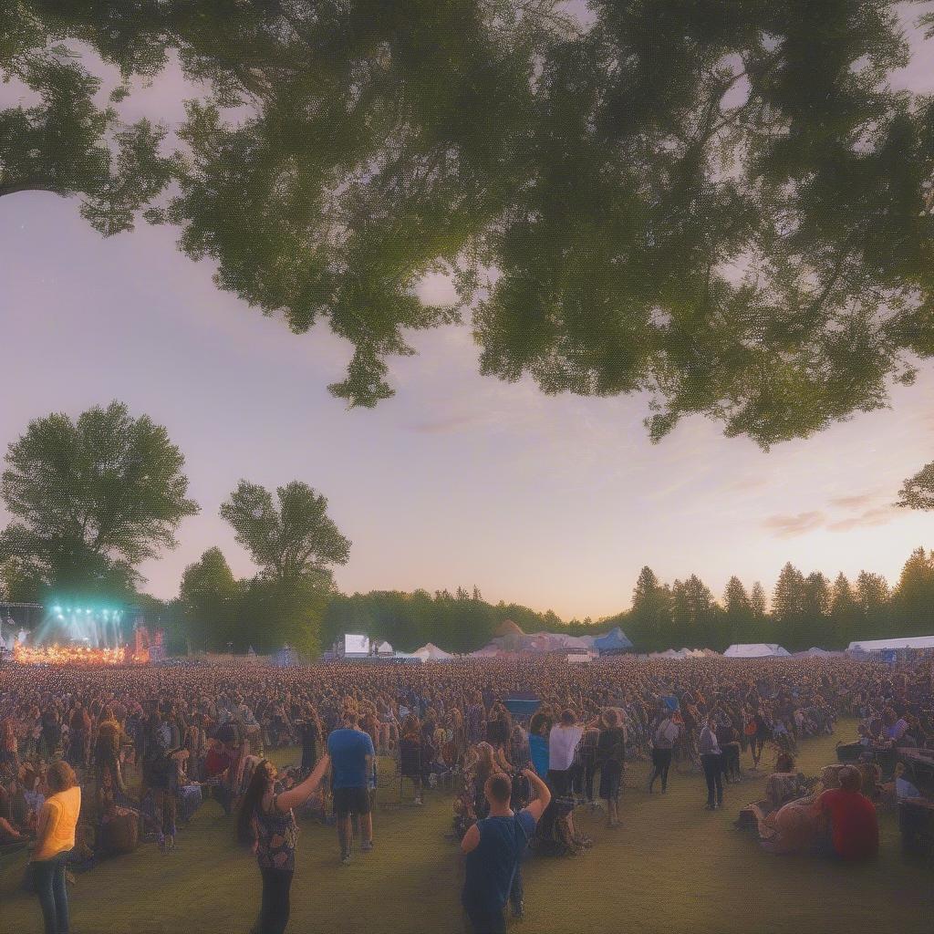 Rifflandia 2018 festival crowd enjoying the music