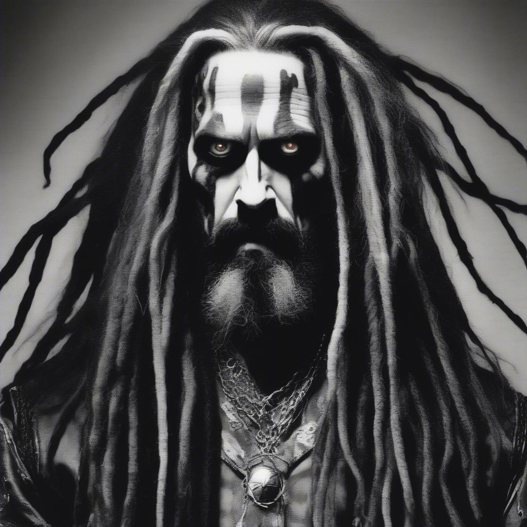 The album cover of Rob Zombie's "Hellbilly Deluxe"