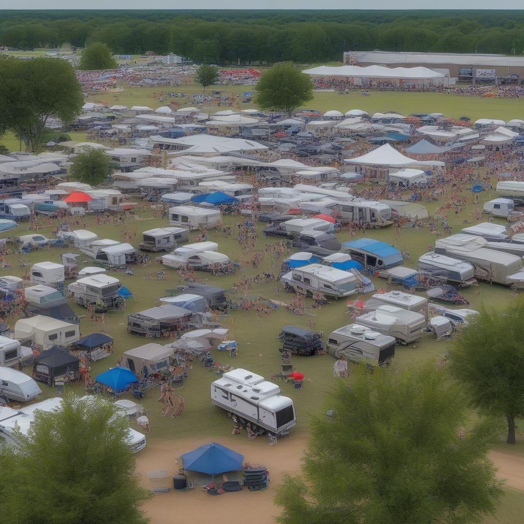 Rocklahoma 2017 Camping