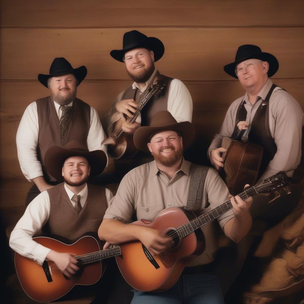 Bluegrass Band Playing Rocky Top