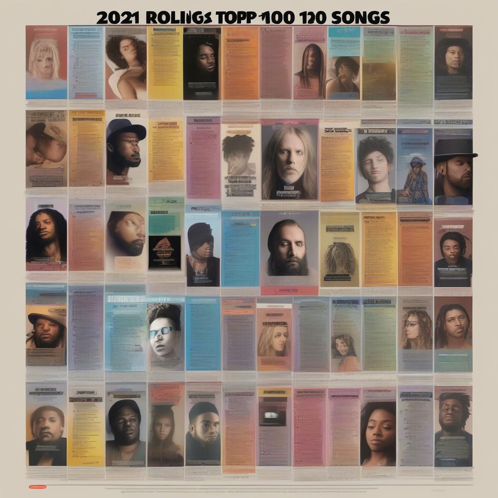 Rolling Stone Top 100 Songs 2021 Update