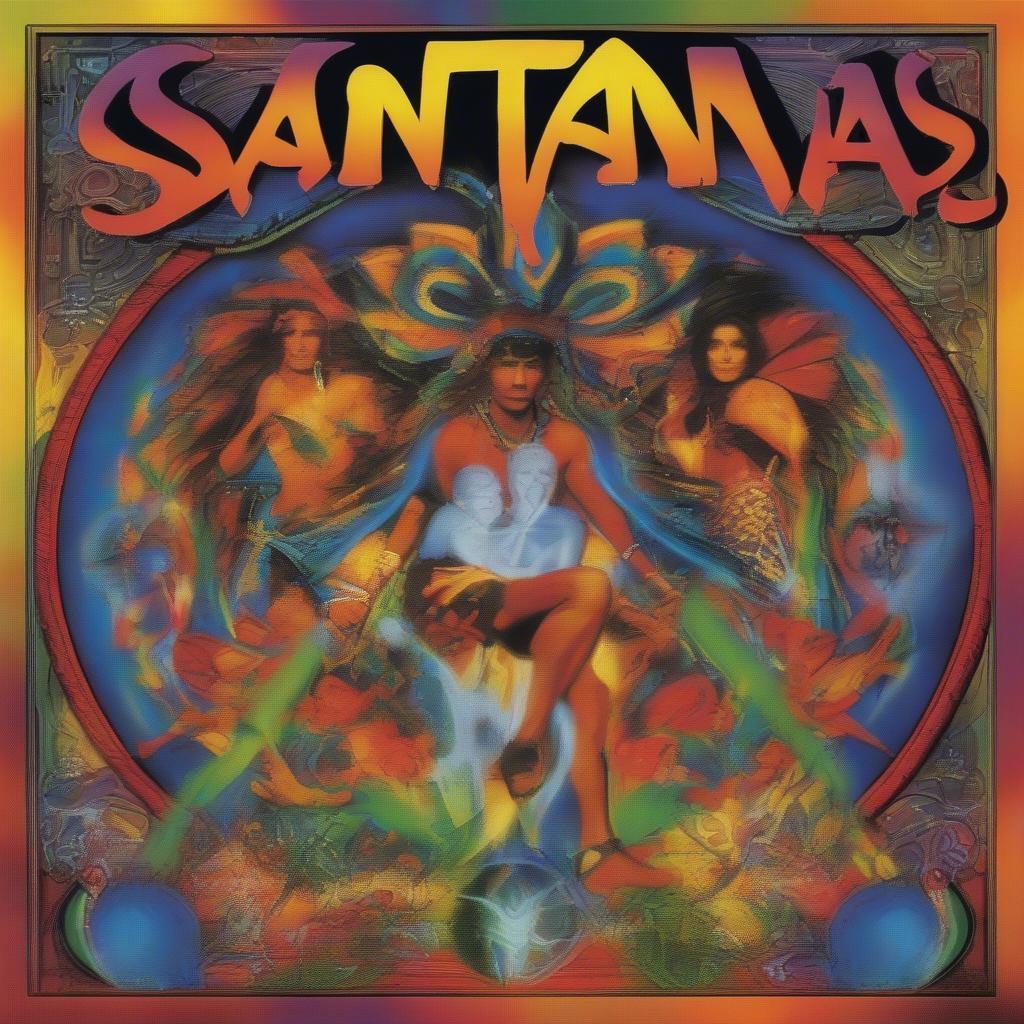 Santana's Supernatural Album Cover