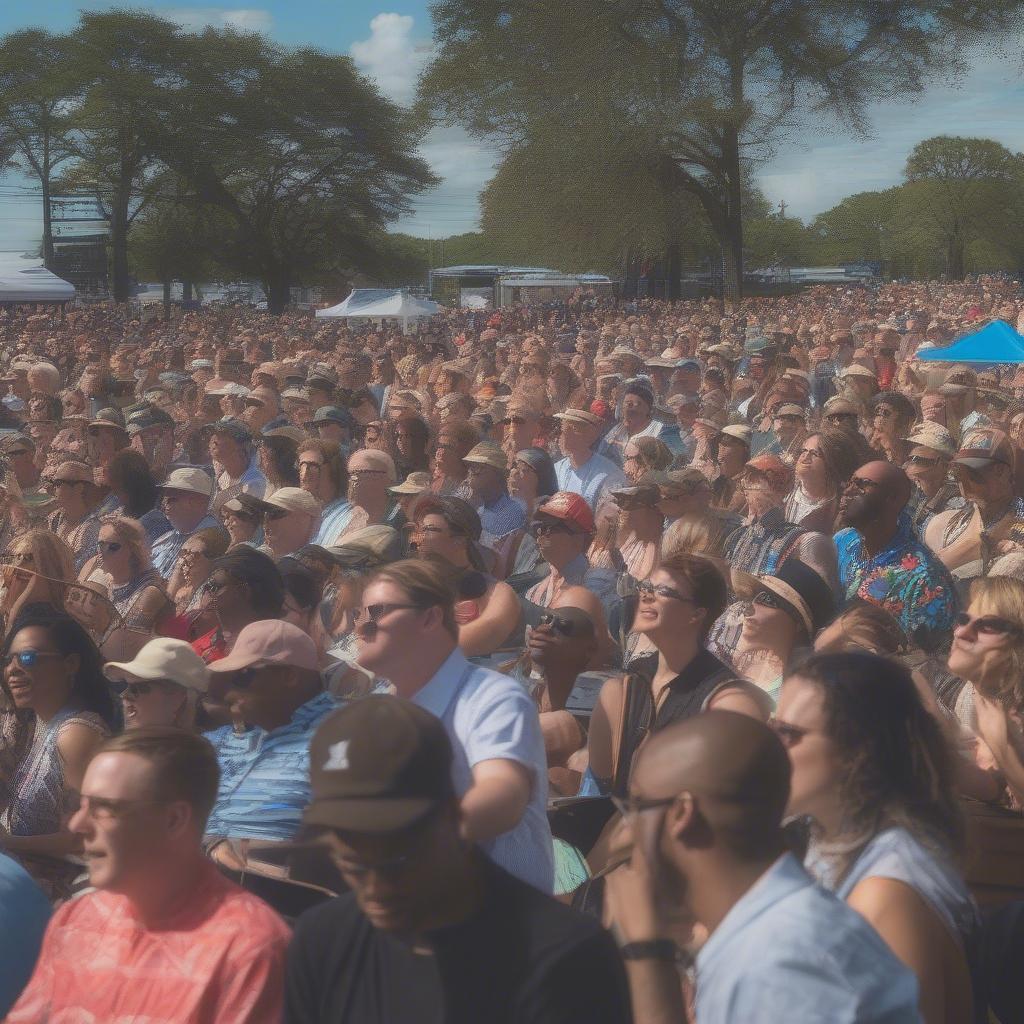 Savannah Stopover 2018 Festival Crowd