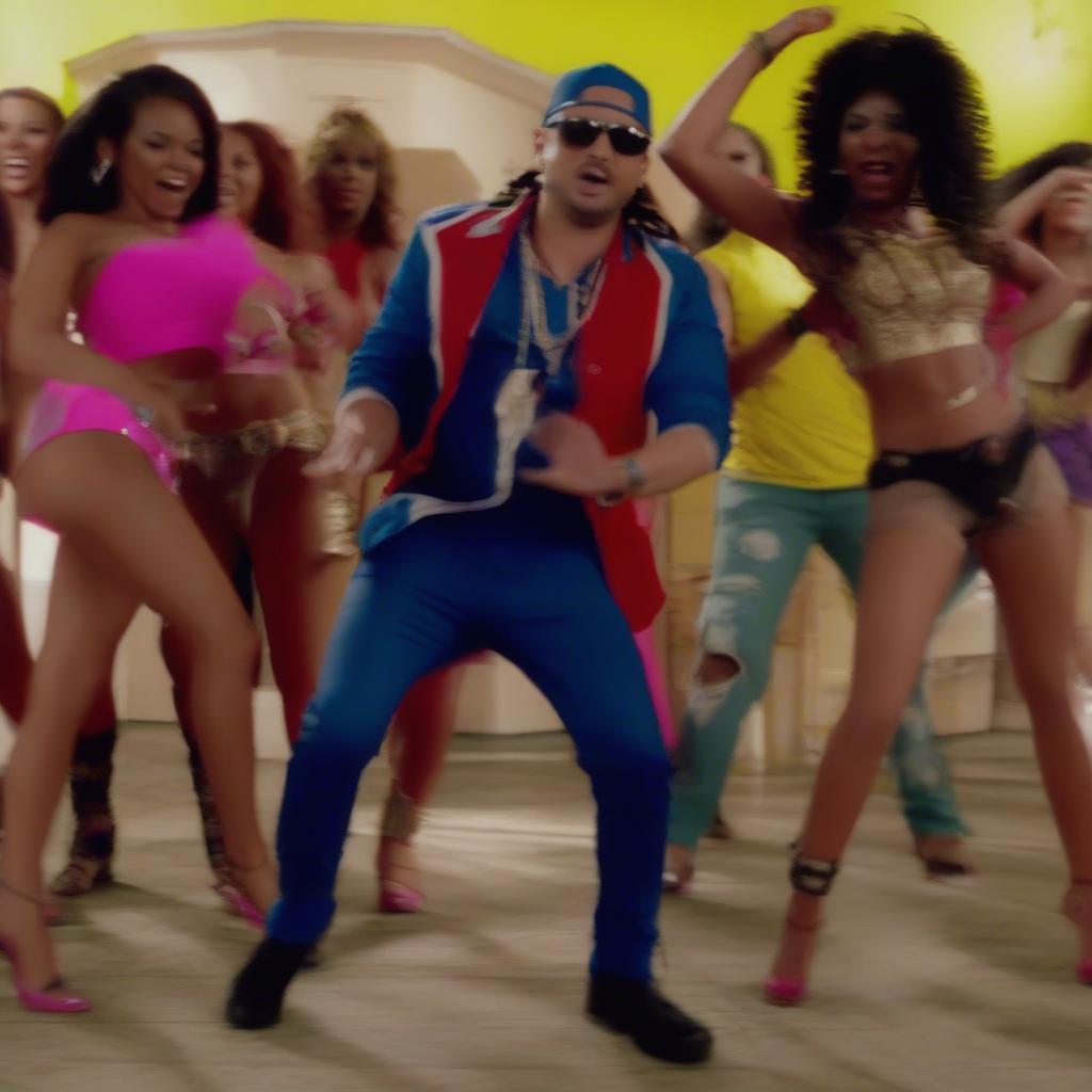 Sean Paul's "Get Busy" Music Video Still